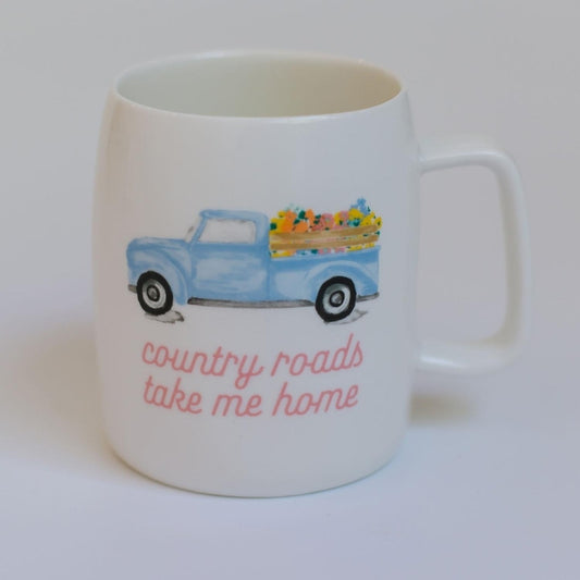 Country Roads Ceramic Mug