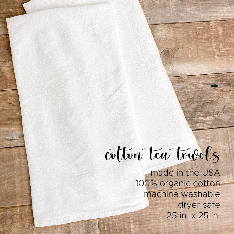 Clover Pair Tea Towel