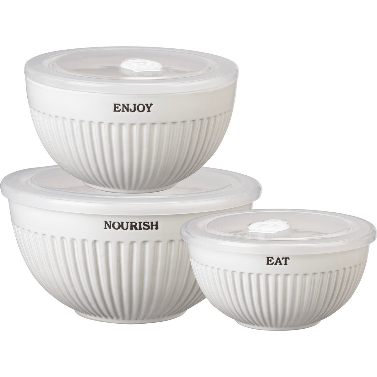 Nourish Enjoy Eat Bowl Set