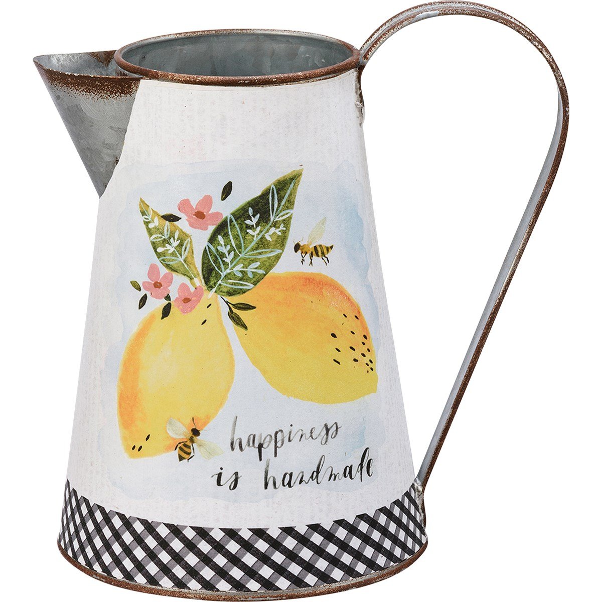 Happiness Is Handmade Pitcher