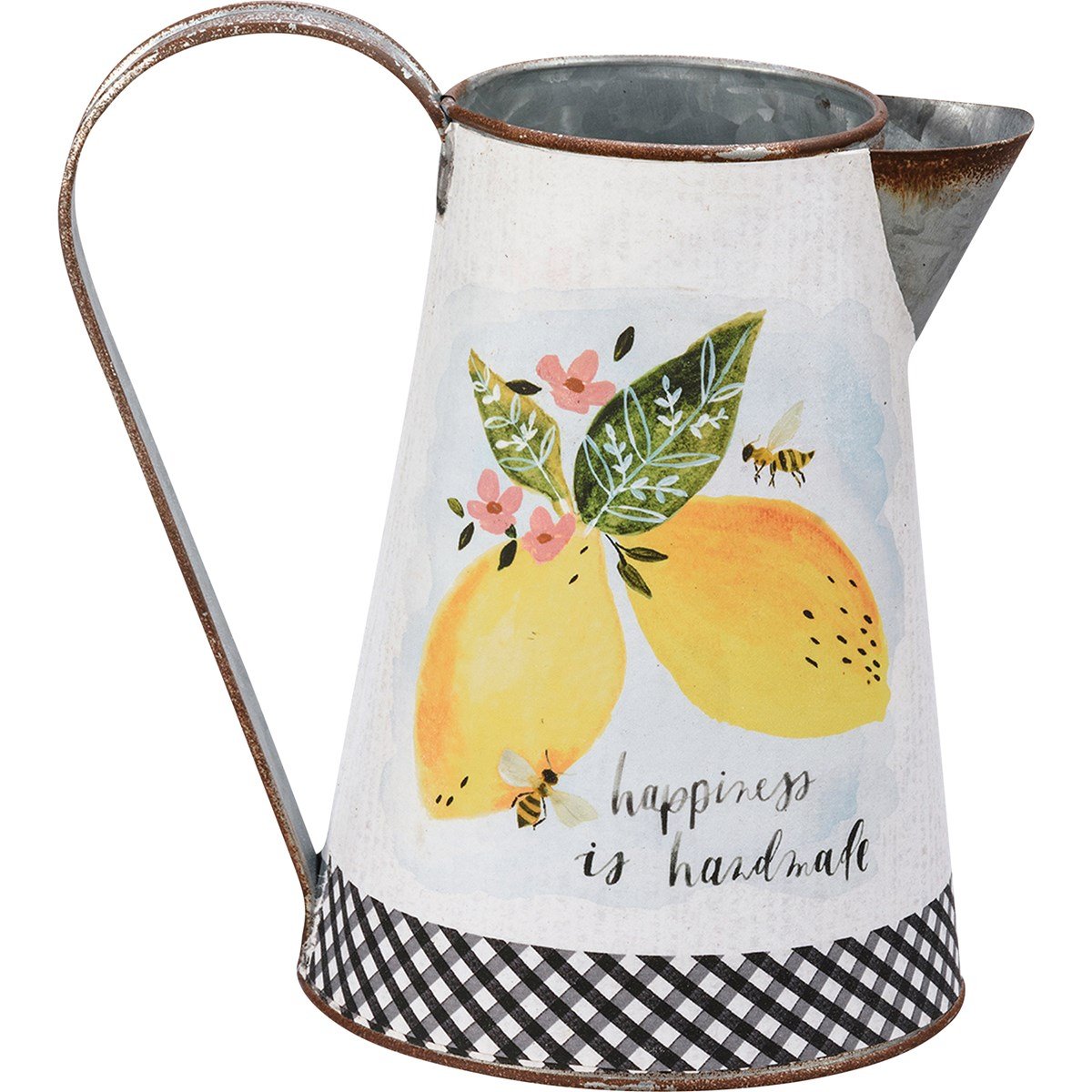 Happiness Is Handmade Pitcher
