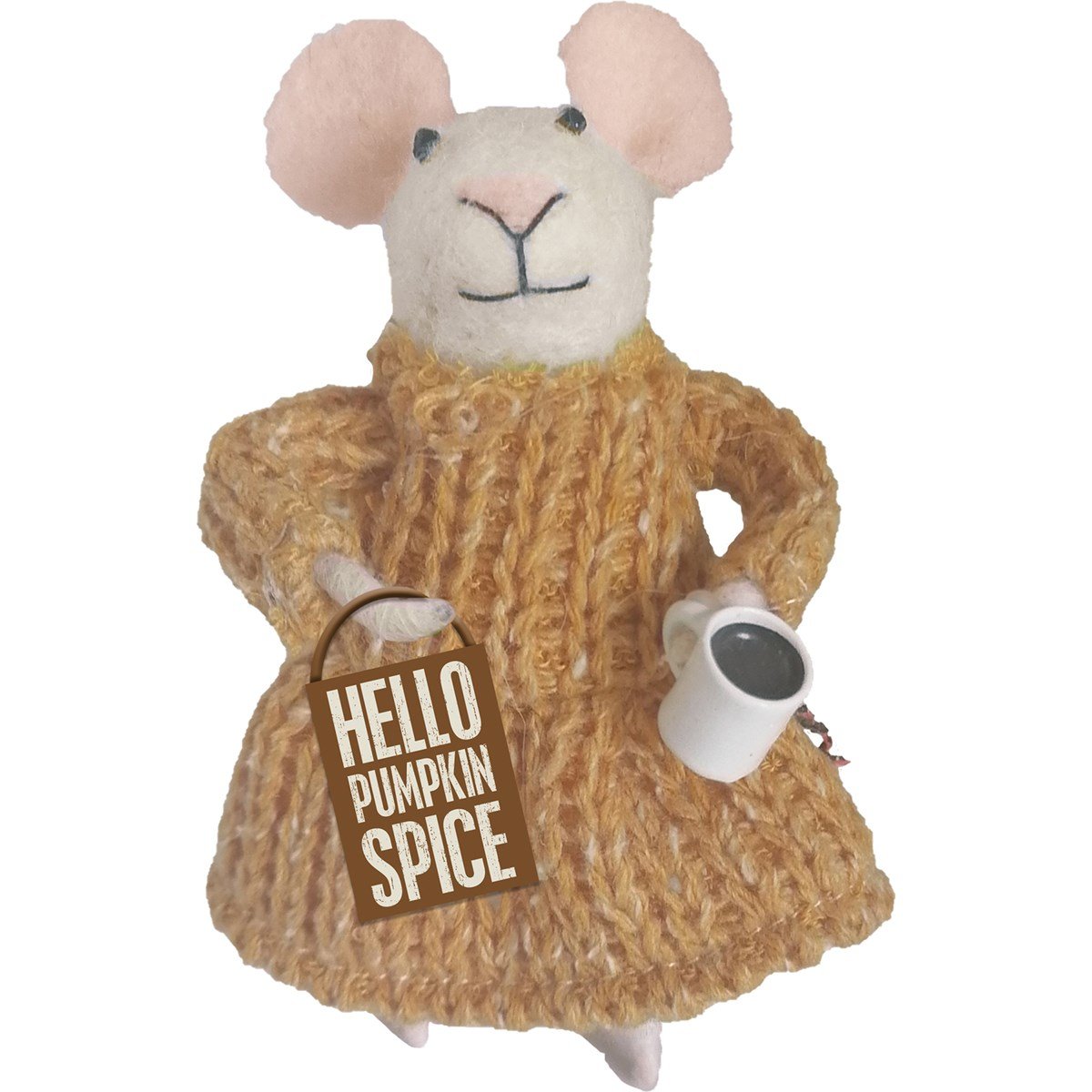 Hello Pumpkin Mouse Critter