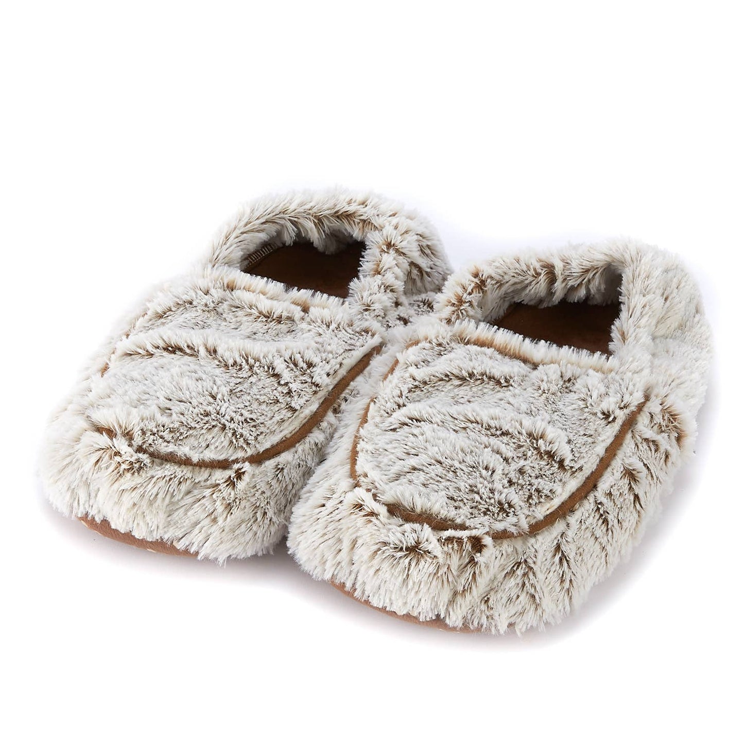 Marshmallow Brown Warmies® Slippers