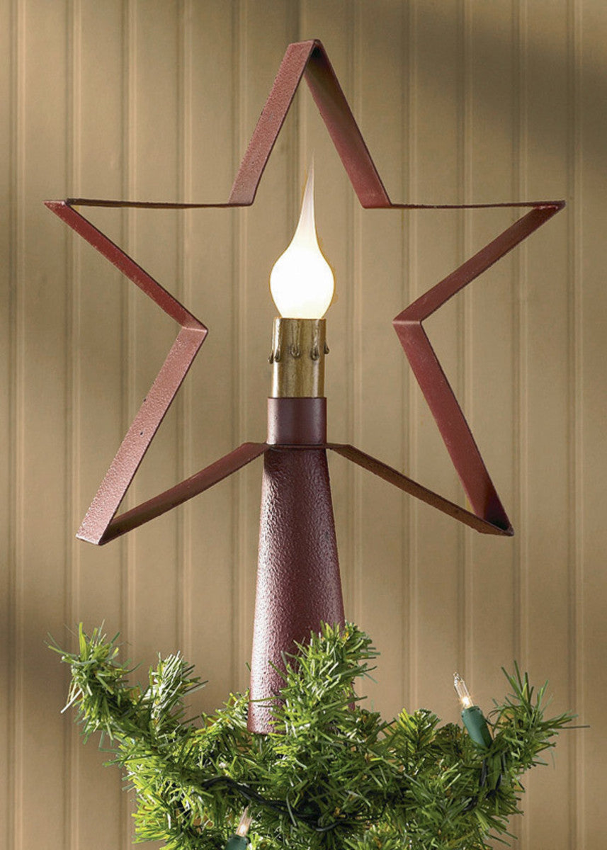 Red Star Tree Topper