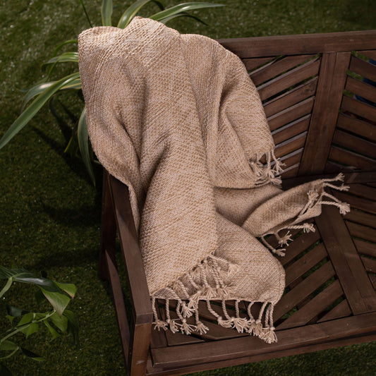 Aryan Outdoor Throw Tan