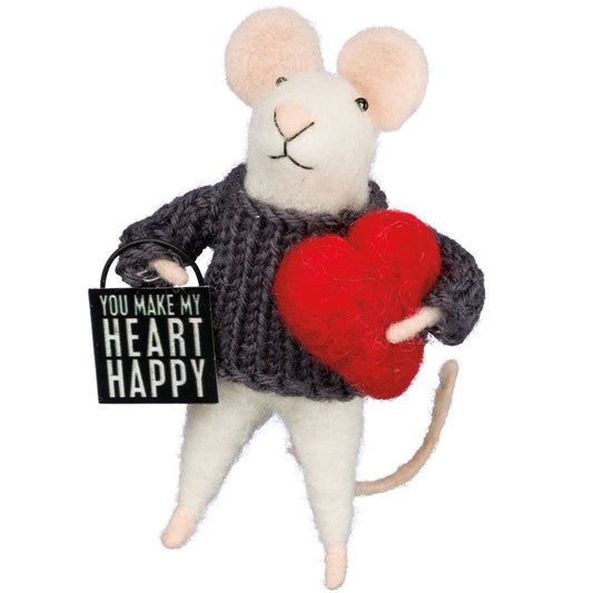 Heart Happy Mouse Critter