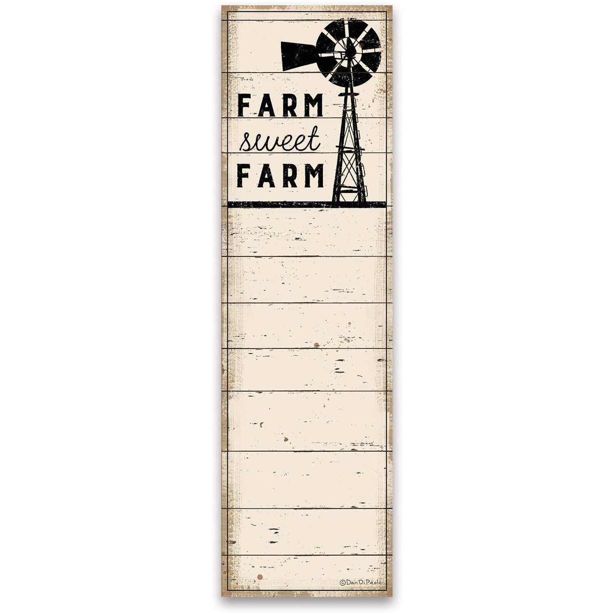 Farm Sweet Farm List Notepad