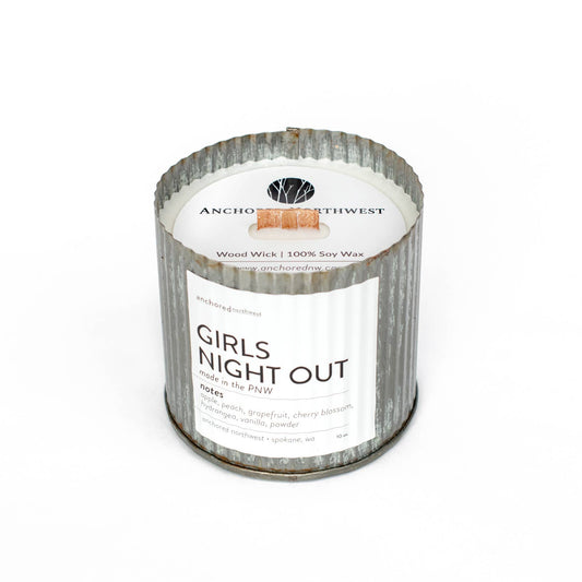 Girls Night Out Rustic Vintage Candle
