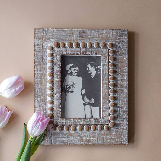 4X6 Gigi Photo Frame White