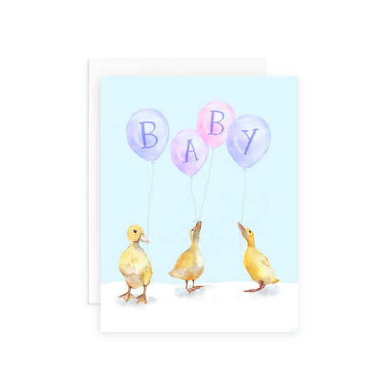 Baby Ducks Greeting Card