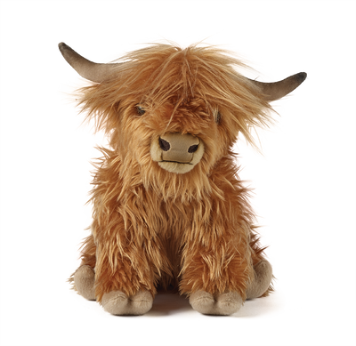 "Rusty" Highland Cow With Sound