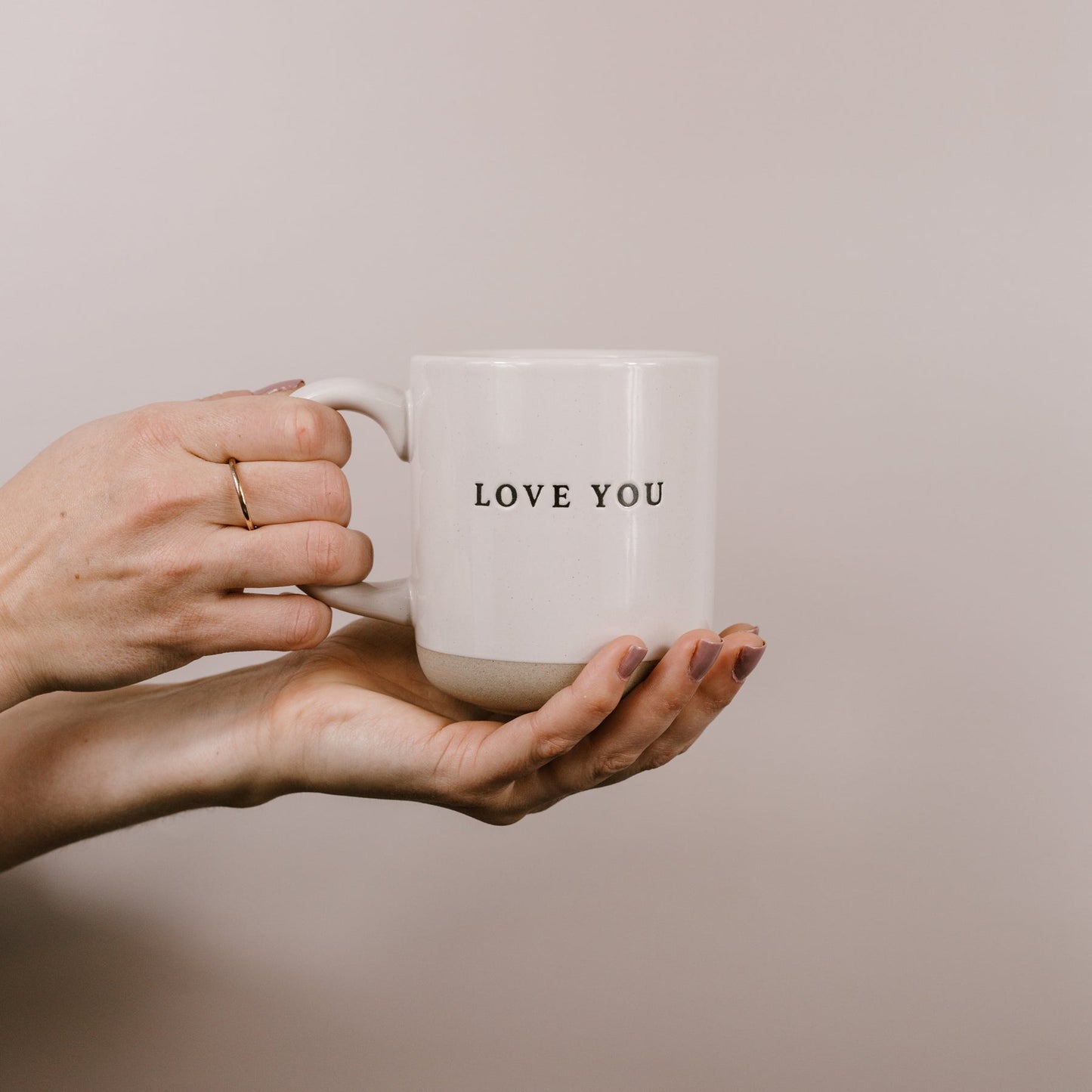 Love You Stoneware Mug