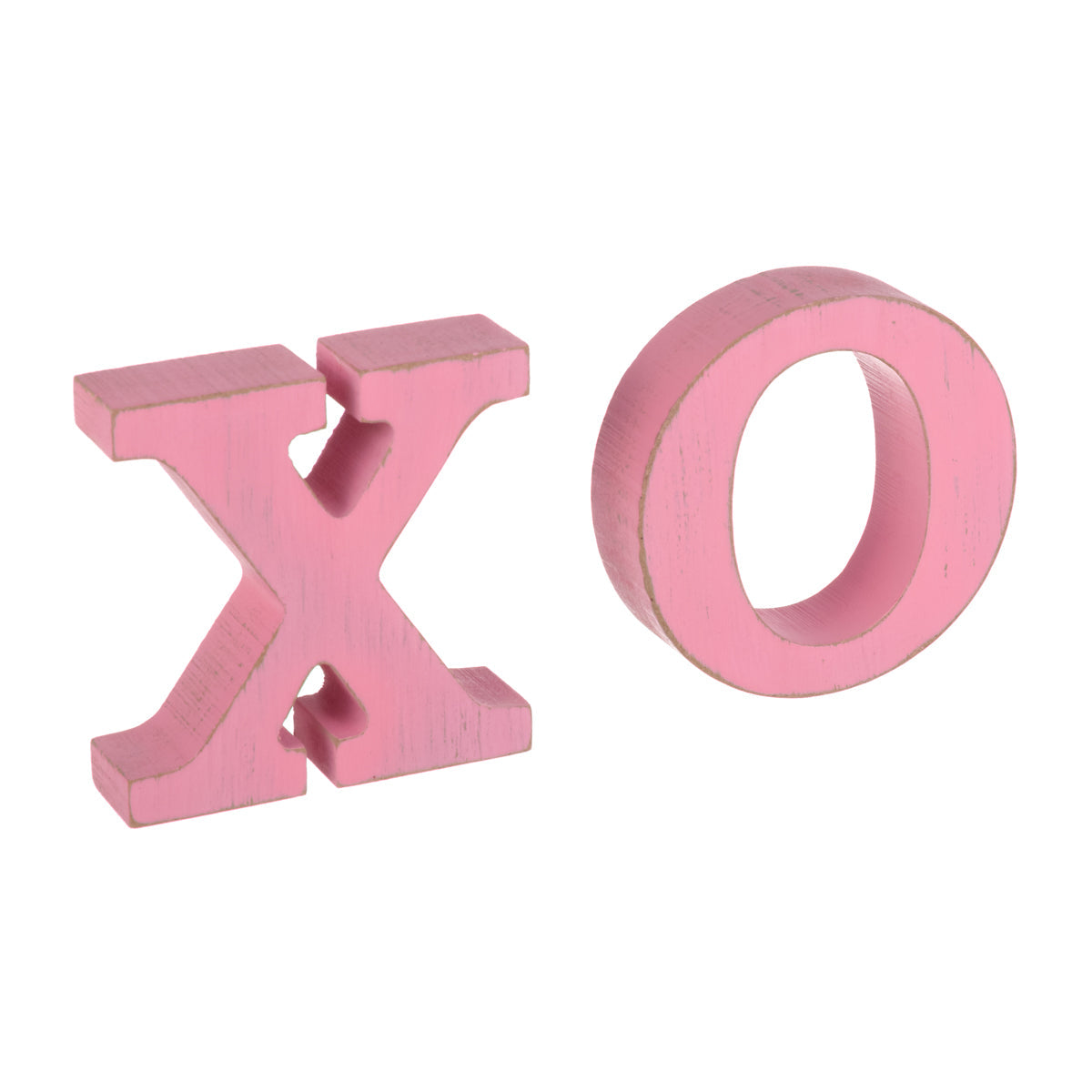 Pink XO Letters