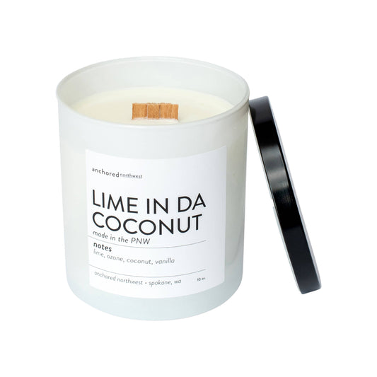Lime in da Coconut White Tumbler Candle