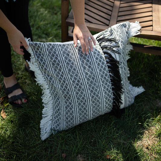 24x24 Hand Woven Malika Pillow