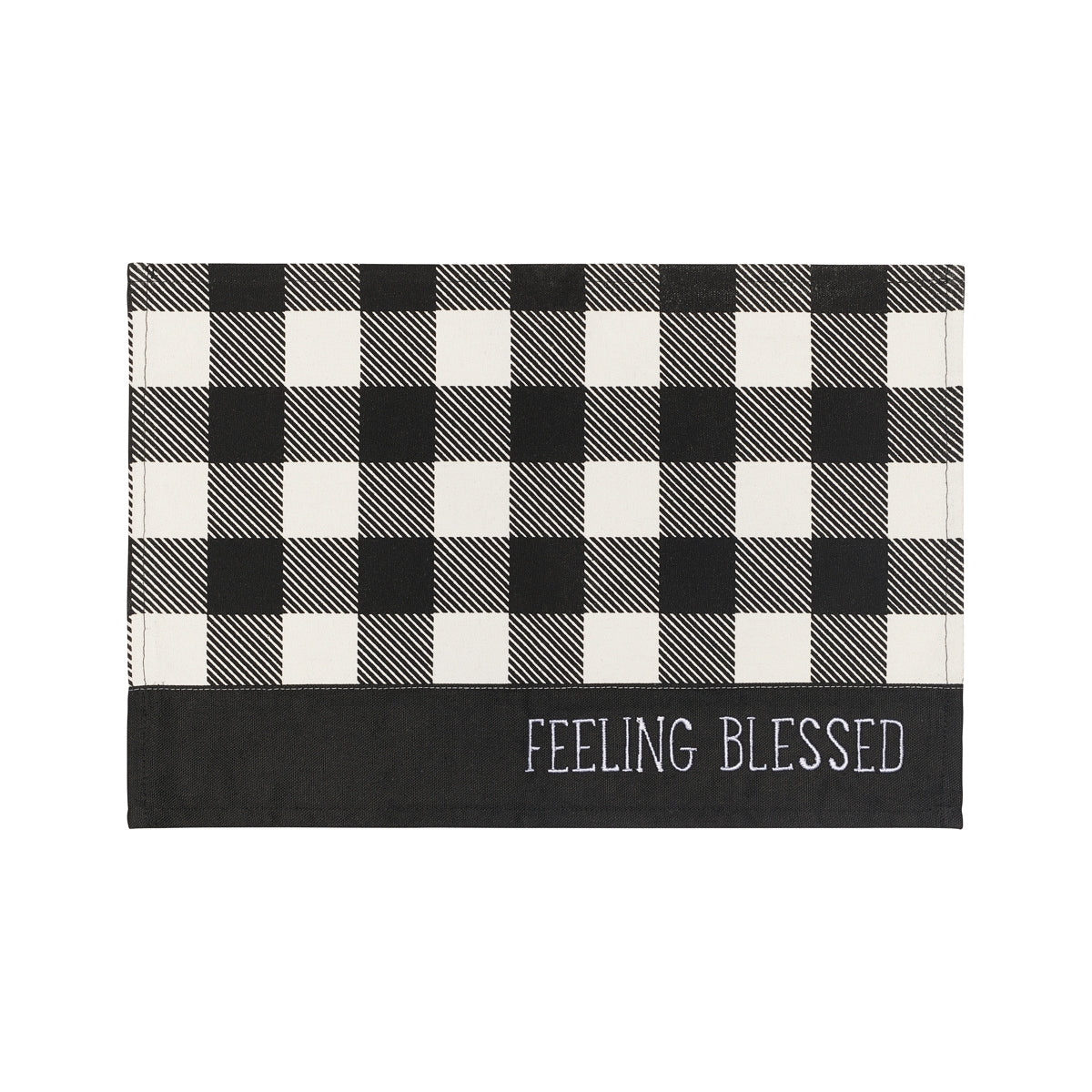 Blessed Checkered Placemat