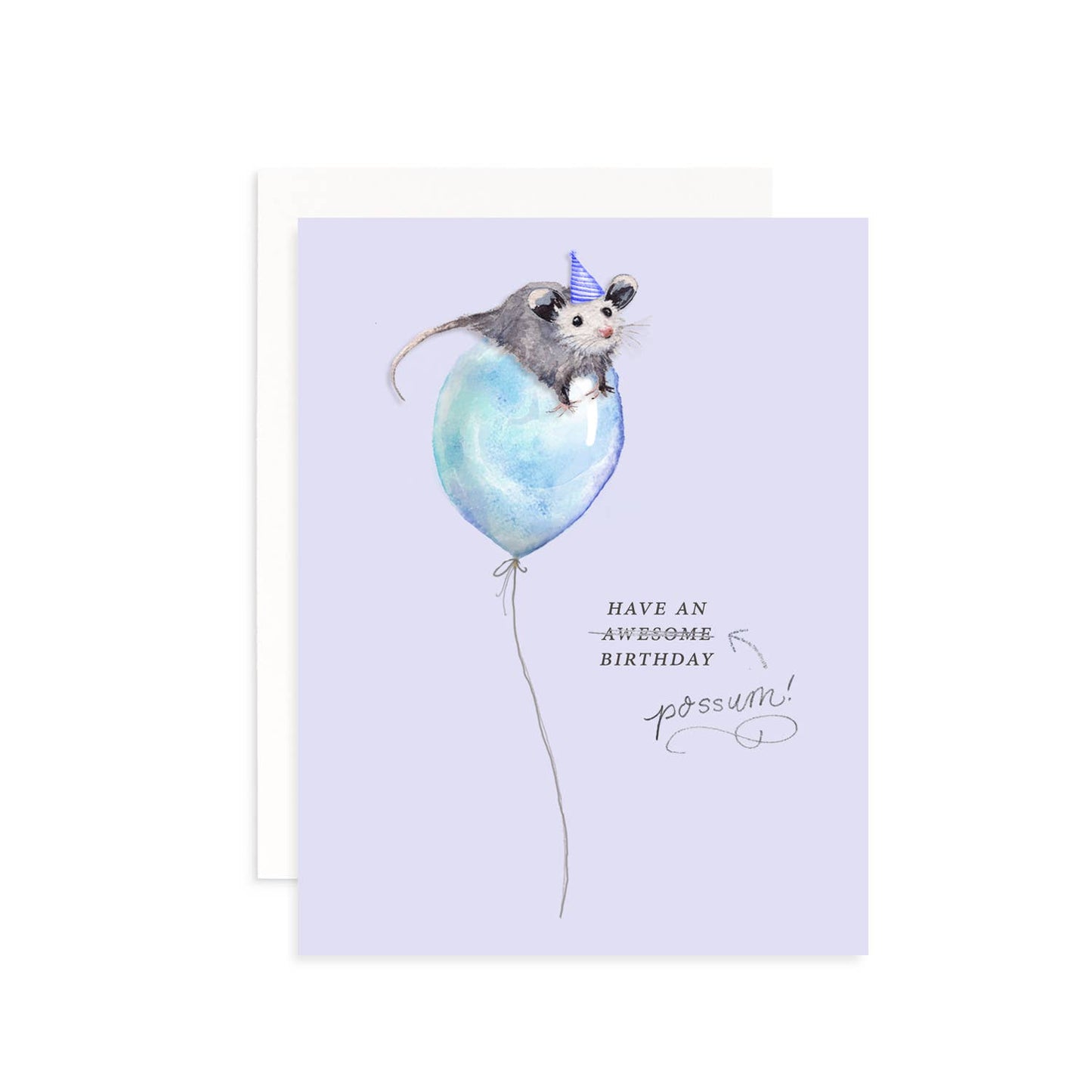 Have An Awesome (Possum!) Birthday Greeting Card: Boxed Set of 6