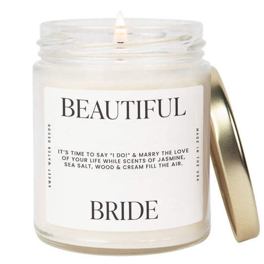 Beautiful Bride Candle