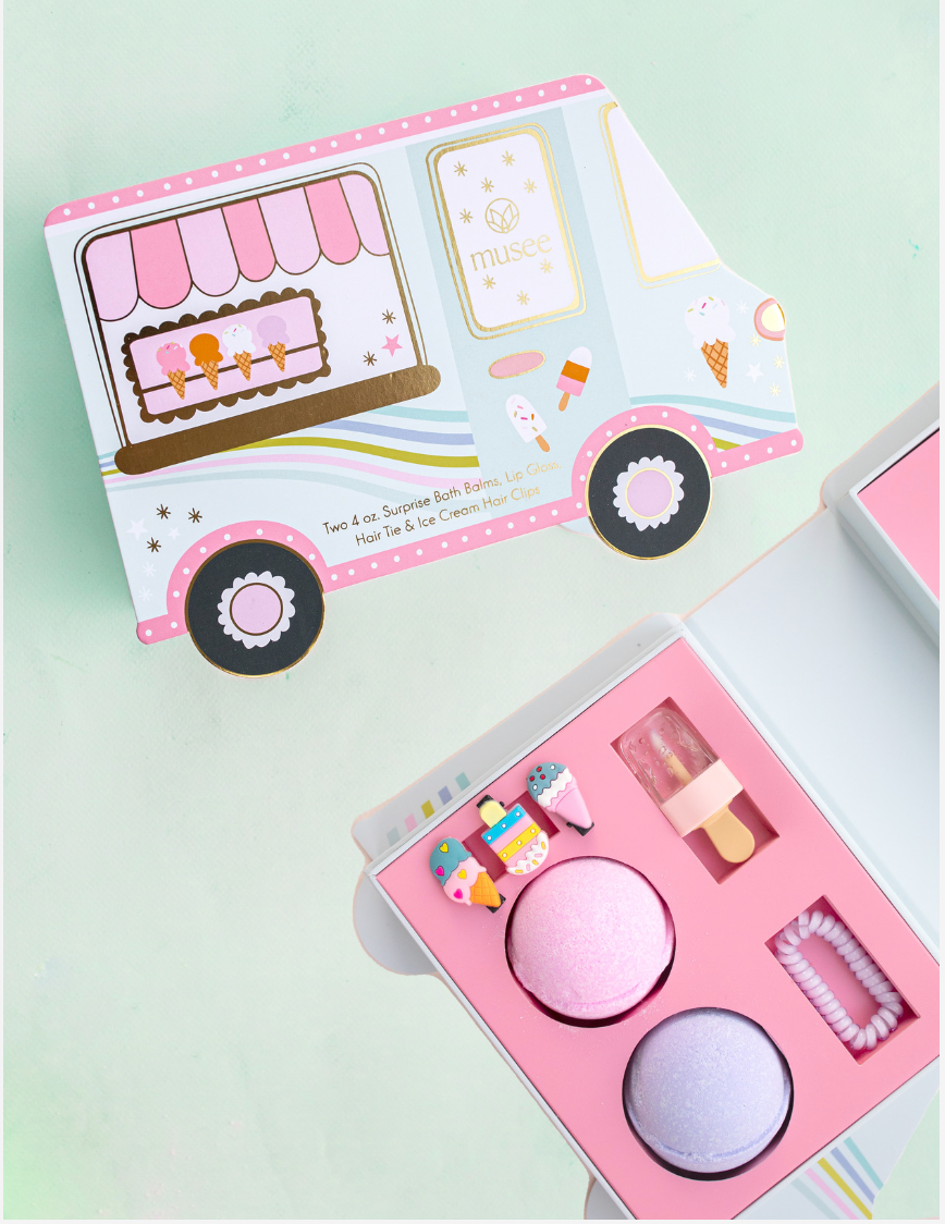 Ice Cream Truck Bath Balm Set