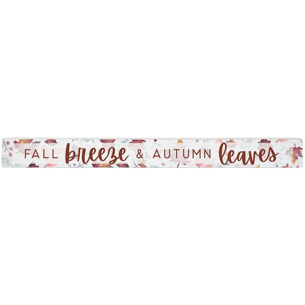 Fall Breeze Leaves Talking Stick