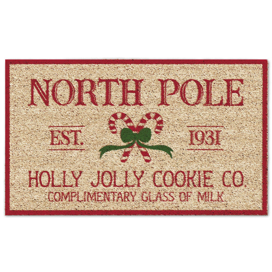 Holly Jolly Cookie Co. Doormat